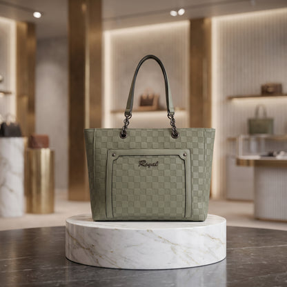 Ridged Texture Shoulder Bag