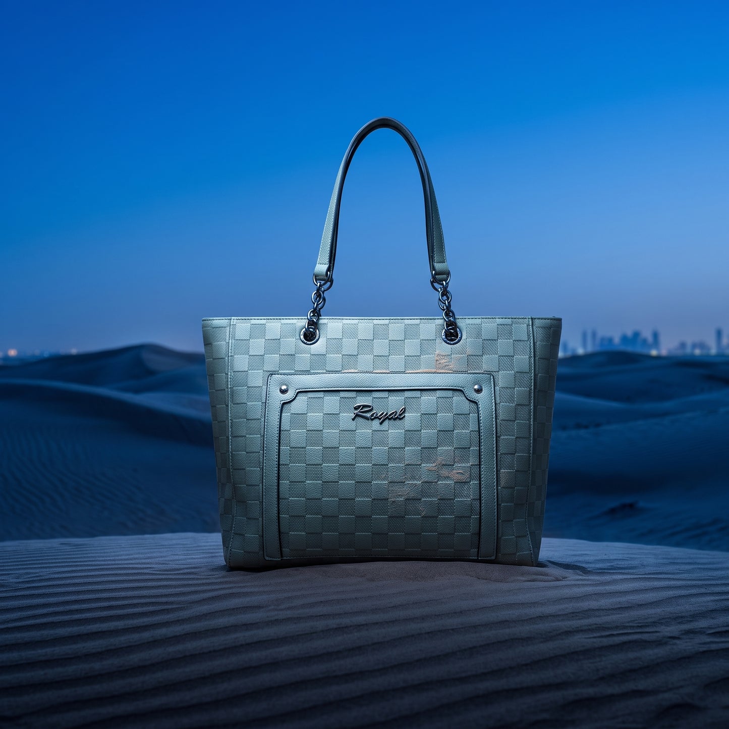 Ridged Texture Shoulder Bag