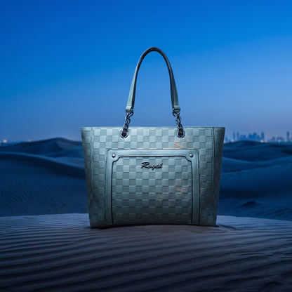 Ridged Texture Shoulder Bag