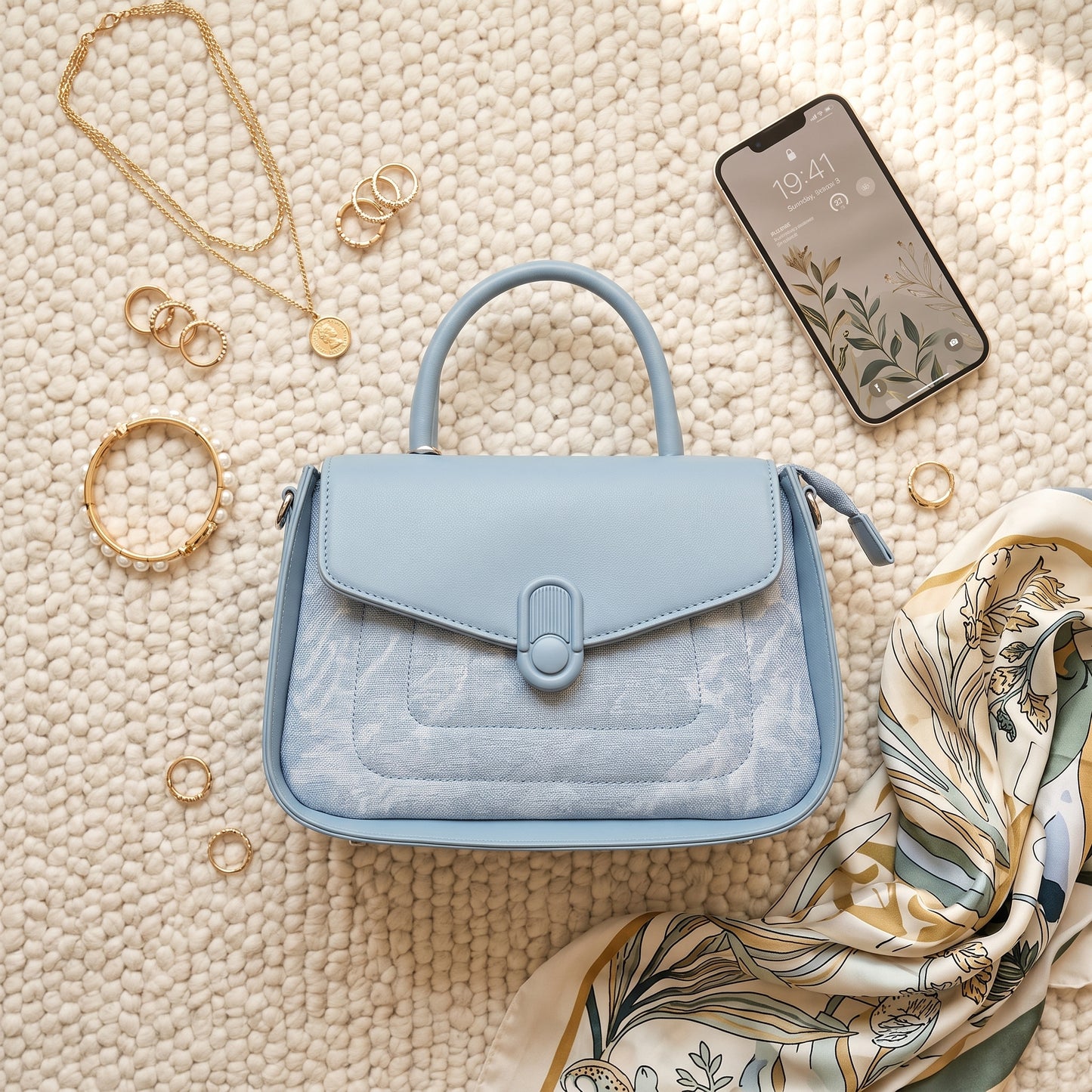 Leather Satchel Bag